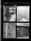 House fire on 3rd Street (4 Negatives (November 18, 1954) [Sleeve 27, Folder c, Box 5]